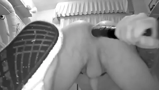 Double Dildo Frenzy: Stretching His Rear Door Wide Open in Steamy Self-Play Sesh – XXX
