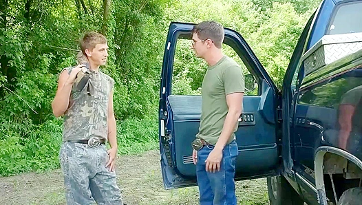 Colby Claims Tylers Raging Hard-On Then Boots Him Out for a Raw, Wild Threesome