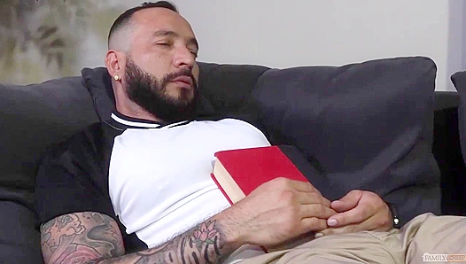 Forbidden Steps: Aiden Josephs Julian Torress Scorching Taboo Threesome – TinyGays 18+
