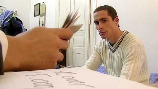 Scrawny Young Euro Boy Helplessly Submits to Dominant Debt Collectors Thirst – DebtDandy