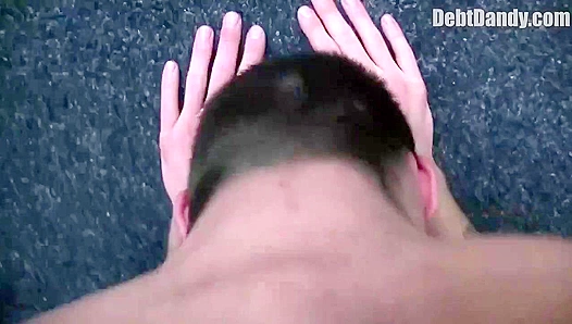Scrawny Young Euro Boy Helplessly Submits to Dominant Debt Collectors Thirst – DebtDandy