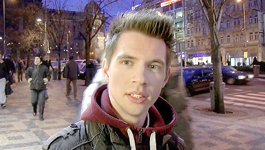 Czech Hunk Gets Pounded from Behind in Steamy Gay Threesome