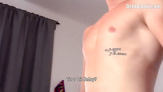 Blonde Boy Begs for Fierce Cock Thrusts - Debt Slaves Wild Fuck