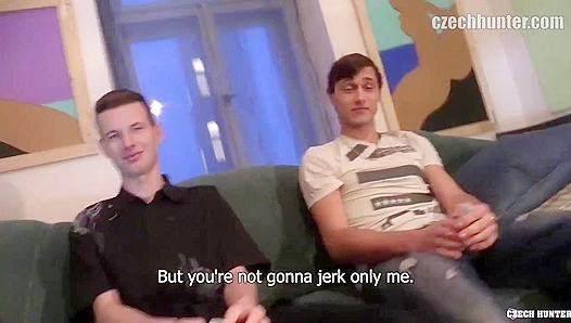 Rivalrous Lust Ignites as Ripped Czech Boys Battle for Hard Throbbing Cock