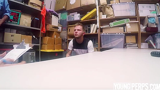 Teen Thief Gets Firm Punishment: Officer Hartmans Strict Correction for Naughty Timothy