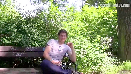 Wild Jungle Threesome: Muscular Men Pound Each Other Under the Sultry Canopy –