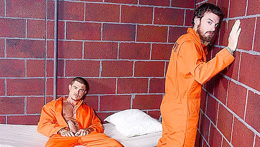 Sebastians Steamy Prison Rampage: Unleashing Raw Lust in Hard-Bareback Threeway – 18+