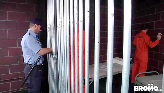 Sebastians Steamy Prison Rampage: Unleashing Raw Lust in Hard-Bareback Threeway – 18+