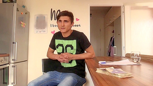 Czech Submissive Begs as Dominant Top Demands Full Payment – Huge Cock Exerting Power