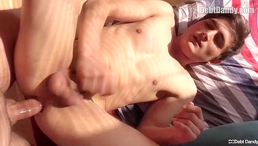 Czech Submissive Begs as Dominant Top Demands Full Payment – Huge Cock Exerting Power