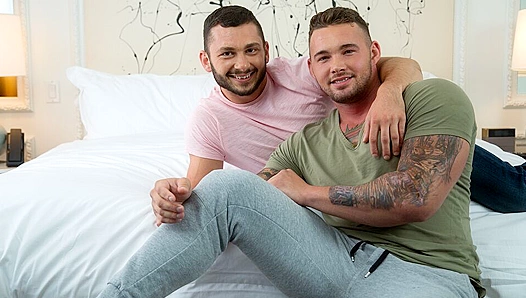 Steamy Neighbors Unleash Passion: Johnny Riley and Steve Rogers Raw Anal Thrill – 18+