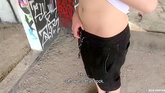 Cuties Tender Belly Takes a Beating in Broad Daylight – NaughtyGayFun 18+