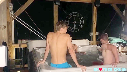 Sizzling Bonding: Aiden Apollo Teaming Up for a Steamy Three-Way with Hunky Jesse