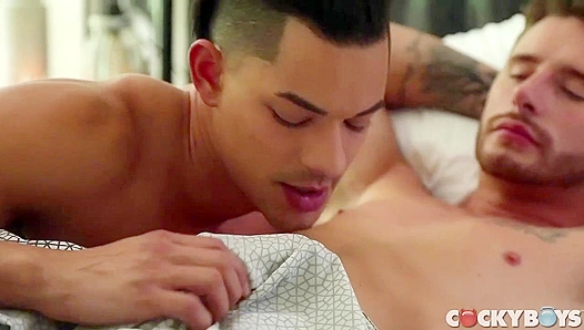 Josh Moore Ethan Slades Raunchy Anal Romp: Unleashing Their Cocky Passions