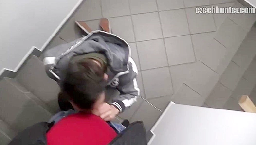 Czech Stall Sesh: Thick Hunk Pounds His Buddys Hole Raw in Public Restrooms – XXXGay