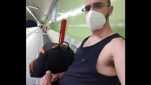 Steamy Subway Showdown: She Dominates His Ass on Live Train – PublicGayXXX