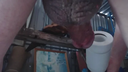 Daddys Shed Orgy: Masturbating Hard with Hot Toys and Cum – 18+