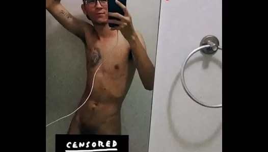 Young Throb Gets Off in Solo Steam as He Teases Pleasures His Juicy 18+ Cock