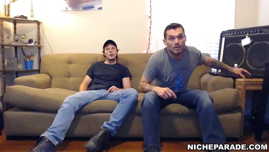 Caught Stealing Pleasure: Innocent Straight Boys Forbidden Couch Cum – Amateur Gay