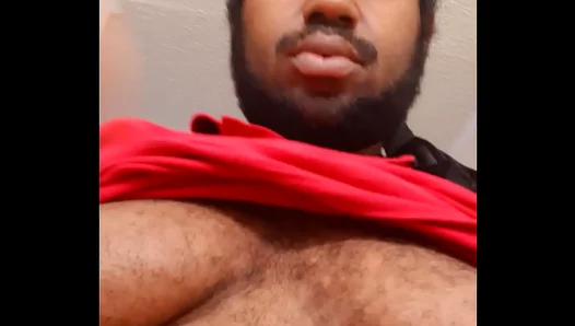 Thomas Handsy Self-Love: Moaning Loudly as He Grinds Out Thick, Oily Black Cock – Steamy