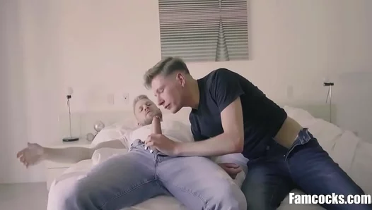 Stepfathers Forbidden Fling: Young Stepson Seduced by Absent Moms Older Lover