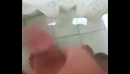 Steamy Bathroom Handjob: Jacobs Intimate Solo Stroke Session – TinyGays 18+