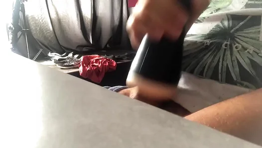 Raw, Uninhibited Thrills: Young Man Takes Fake Butts for Intense Anal Delights – HotNSA
