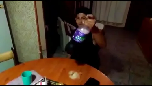 Steamy Threesome: Chubby Milf Squeezed by Thick Black Cock in Gay Fantasy - HotGayAction