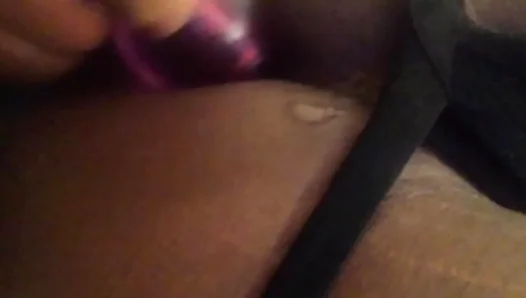 Deep Thrust Delight: Witnessing His Tight Hole Conquered by Massive Purple Toy - Anal