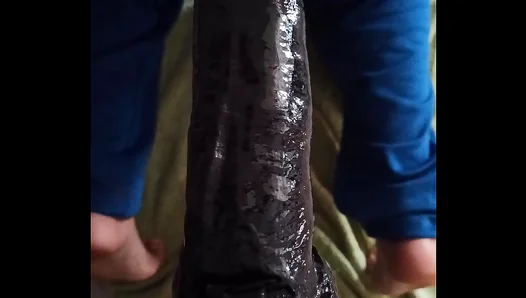 Steamy Amateur Self-Love Session: Hungry for Thick Dildos, Cant Resist the Intense Thrill