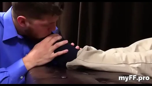 Hunks Savor Intense Foot Fellation in Sweaty, Sensual 18+ Action