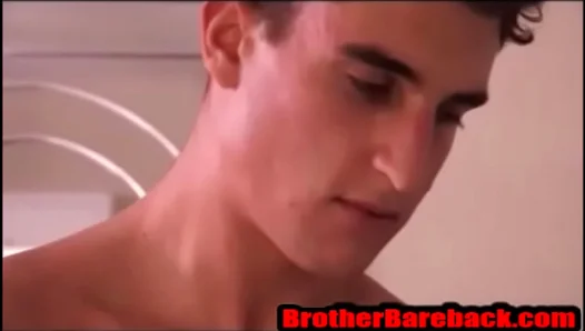 Steamy Stepbro Seduction: 18-Year-Old Blonde Takes Massive Load Deep Inside