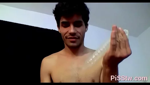 Fleshly Stroke: Hot Twinks Overwhelming Orgasm While Jerking Off Wildly on Fleshlight