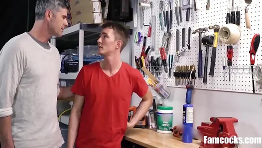 Dads Hung Thoroughly Inspects Stepsons Tight Hole – Deep Anal Toy Fun – TinyGays 18+