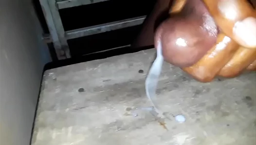 Starlight Seduction: Thick Ebony Rod Unleashes Steamy Nighttime Thirst