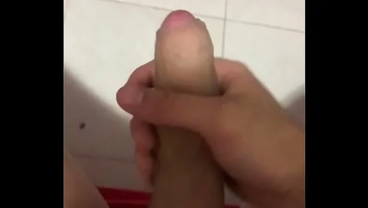 Teen Dreams Sultry Solo Mouth Play: Deep-Throating His Thick Hard-On in Fantasies –