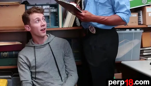 Caught in the Act: Officer Discovers Hungry Teen Delinquents Desperate Lust for Cops
