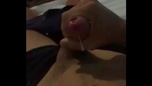 Intense Solo Bliss: Every Throbbing Detail of His Cum-Filled Ecstasy Uncovered