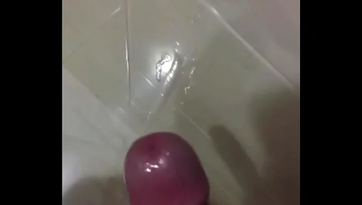 Unleashing a Torrential Cum Blast: Thick Cock Throbs as Amateur Jerks Raw in Sweaty Solo