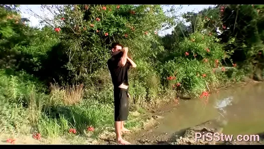 Golden Showers Galore: He Thrills in Chugging His Own Scalding Pee Before Unleashing a