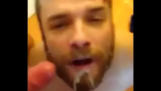 Epic Cum Blast: He Swallows Every Drop After Mind-Blowing Face Fucking Session –