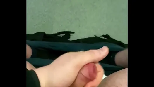 Caught Red-Handed at Work: UK Office Sluts Searing Load in Stinky Stall