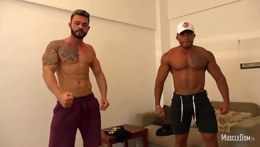 Muscle Gods Devour Thick Latin Meat in Sizzling POV Glory Hole Frenzy