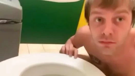 Public Playground of Lust: Exposed, Dominated and Taken Hard in a Dirty Bathroom – GayXXX