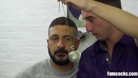 Stepdad Surrenders to Hung Teens Powerful Anal Thrusts