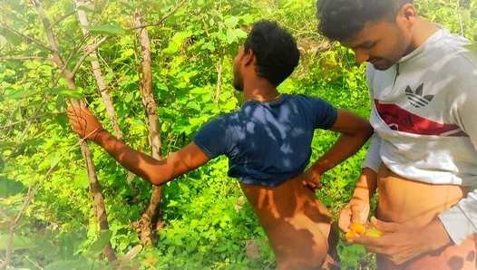 Forbidden Forest Frenzy: Panting Boy Gets Stuffed Deep in Steamy Woods – 18+