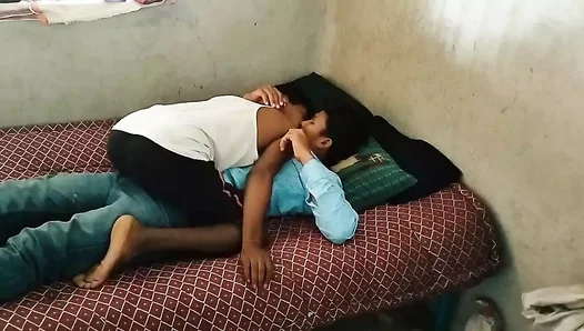 Sizzling Bollywood Kisses Spark Romantic Desire Between Youthful Indian Mates –