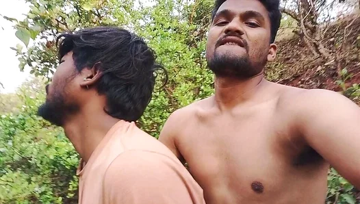 Woodland Tryst: Hunky Cyclists Initiate a Hungry Teens First Time with Their Brawny Bodies