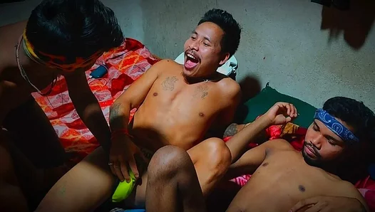 College Boys Forbidden Lust: Innocent Snapshots Lead to Wild Bareback Butting – 18+