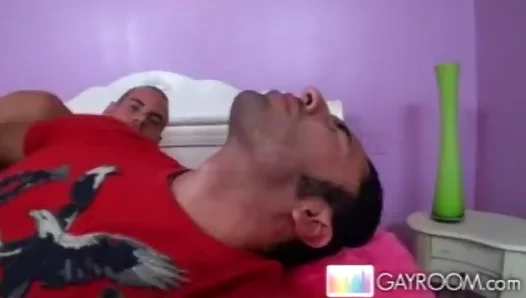 Sweaty Thighs Rubbing Together as Huge Dick Plunges into Clenching Rear - WildGay XCLUSIVE